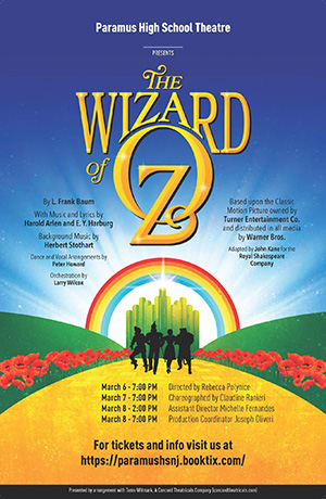 The Wizard of Oz Play Flyer